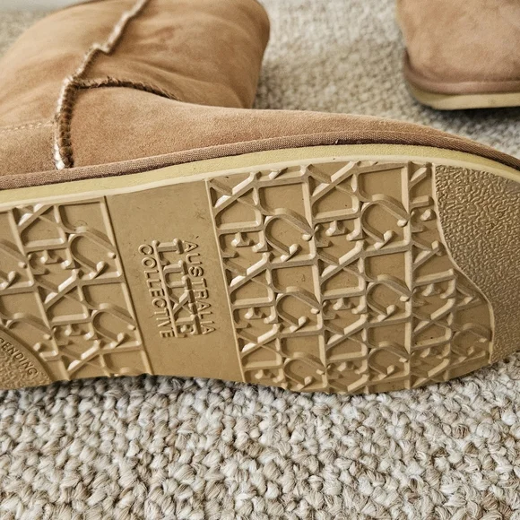 Australia Luxe Collective Tan Suede Boots - Picture 3 of 4